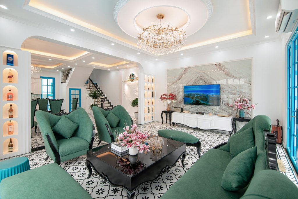 Phòng khách C532 Villa Hạ Long Sun Feria 