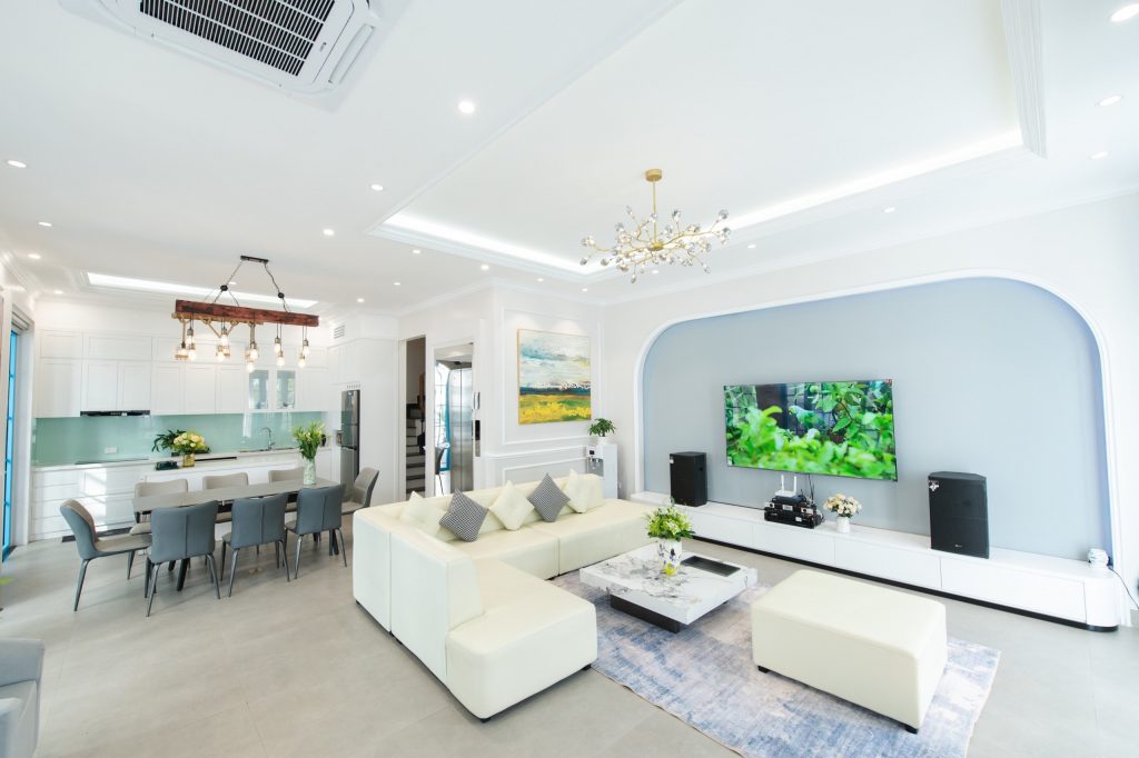 Phòng khách C517 Villa Hạ Long Sun Feria 