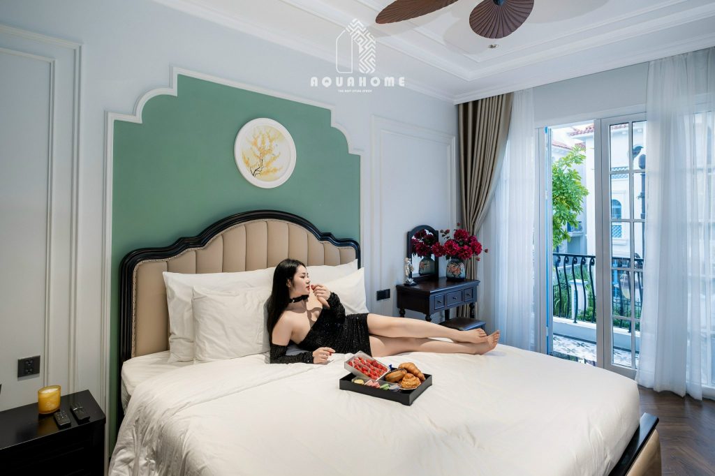 Phòng ngủ C807 Villa Hạ Long Sun Feria 